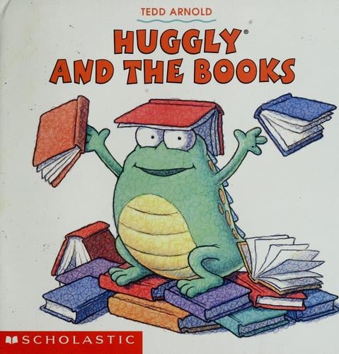 Huggly and the books
