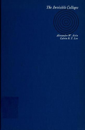 The invisible colleges