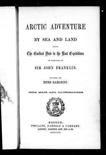 Arctic adventure by sea and land