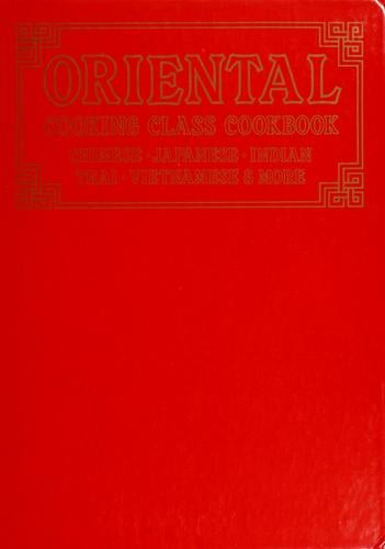 Oriental cooking class cookbook.