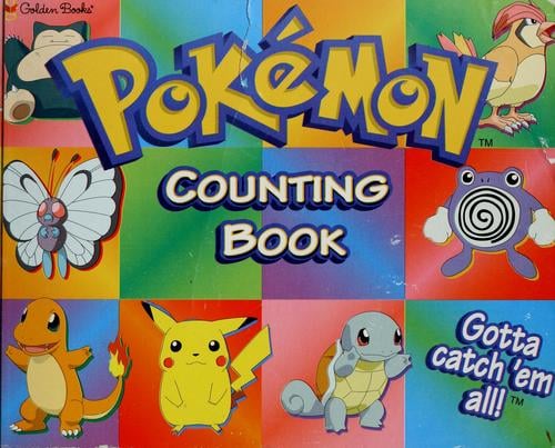 Pokemon counting book