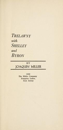 Trelawny with Shelly and Byron