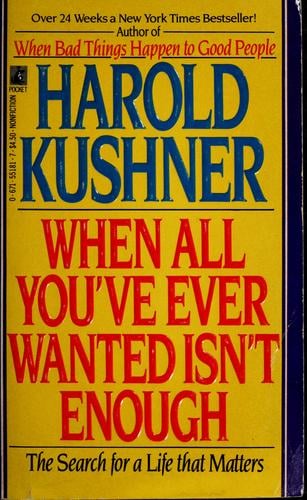 When all you've ever wanted isn't enough