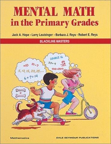 Mental math in the primary grades