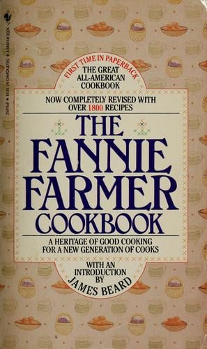 The Fannie Farmer cookbook