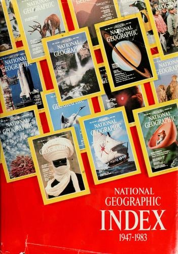 National geographic index, 1947-1983