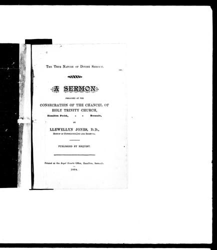 The true nature of divine service