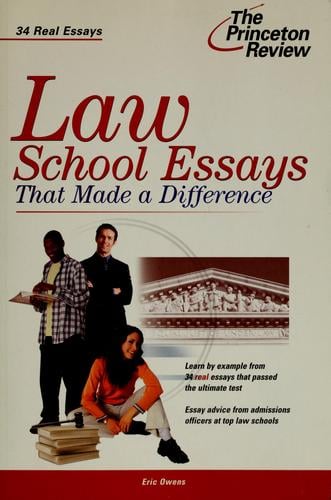 Law school essays that made a difference