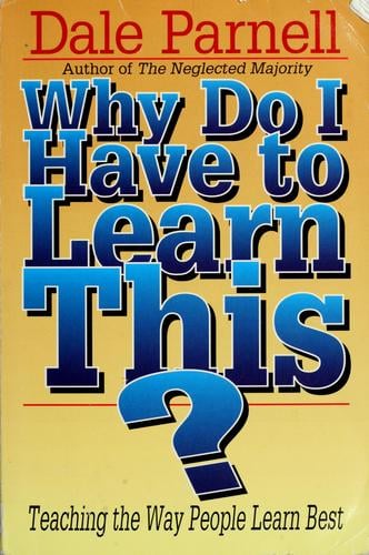 Why do I have to learn this?