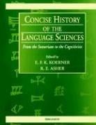 Concise history of the language sciences