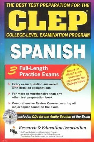 The best test preparation for the CLEP college-level examination program Spanish