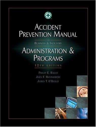 Accident prevention manual for business & industry