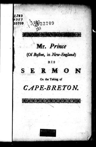 Extraordinary events the doings of God, and marvellous in pious eyes