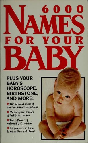 6000 names for your baby