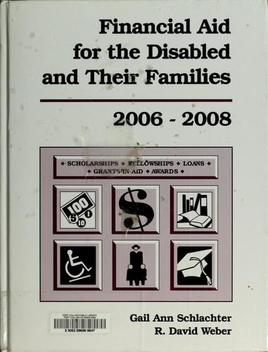 Financial aid for the disabled and their families, 2006-2008