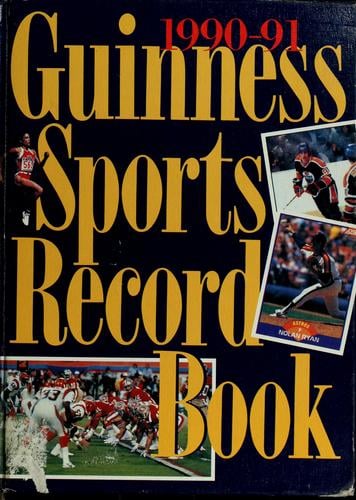 Guinness sports record book, 1990-91