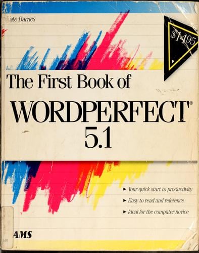 First Book of WordPerfect 5.1