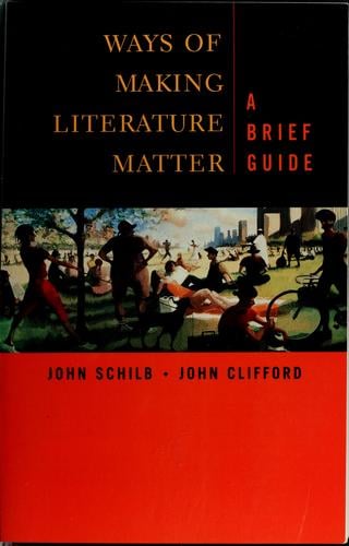 Ways of making literature matter