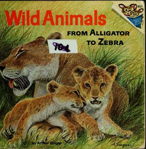 Wild animals: from alligator to zebra