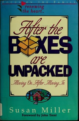 After the boxes are unpacked