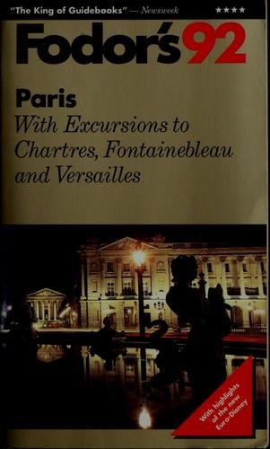 Fodor's 92 Paris