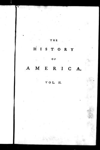 The history of America