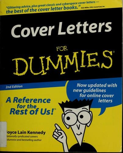 Cover letters for dummies