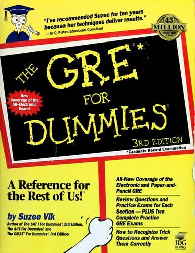 The GRE for dummies