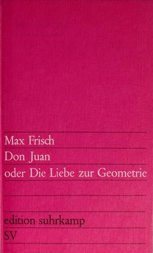 Don Juan oder Die Liebe zur Geometrie