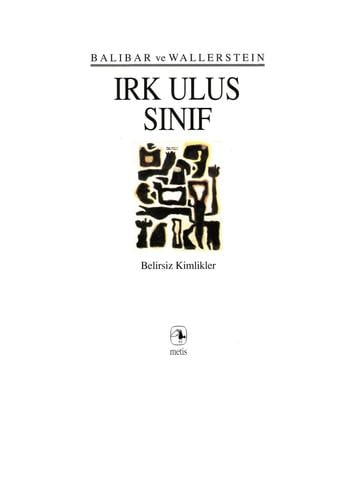 Irk, Ulus, Sınıf