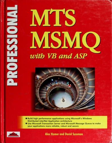 Professional MTS and MSMQ with VB and ASP