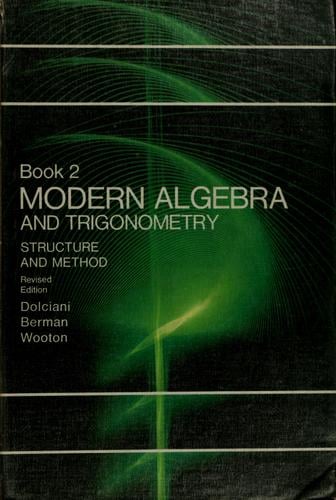 Modern algebra and trigonometry