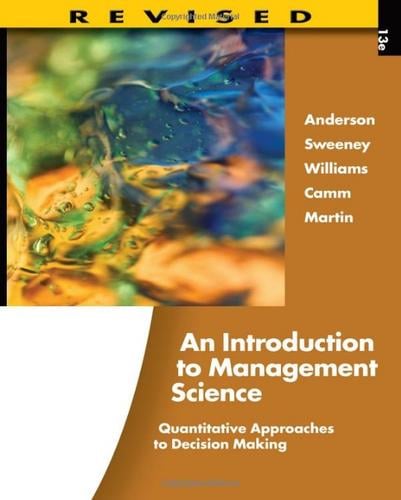 An Introduction to Management Science