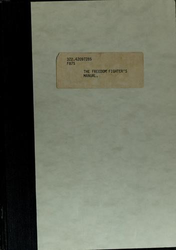 The Freedom fighter's manual