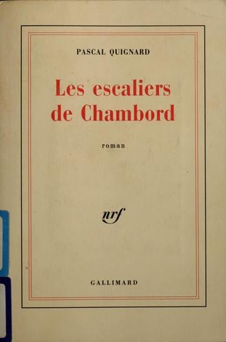 Les escaliers de Chambord