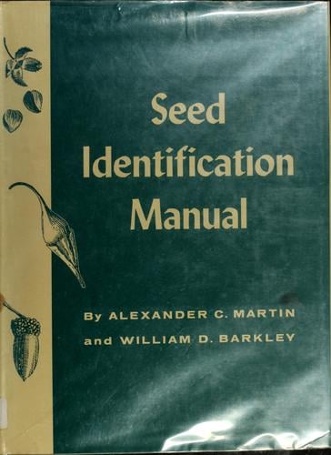Seed identification manual