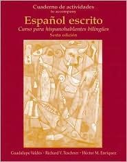Español Escrito-Cuaderno De Actividades