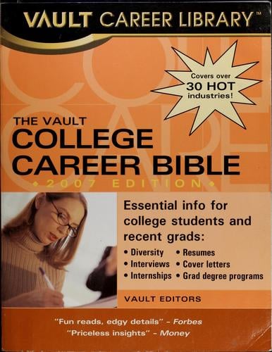 The Vault college career bible