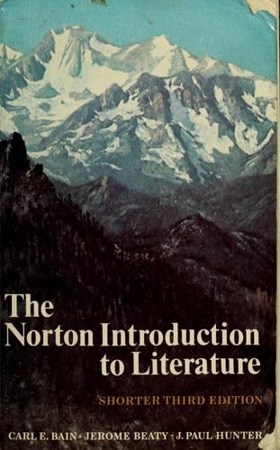 The Norton introduction to literature--shorter third edition