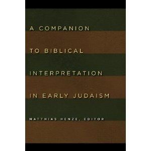 Companion to Biblical Interpretation in Early Judaism