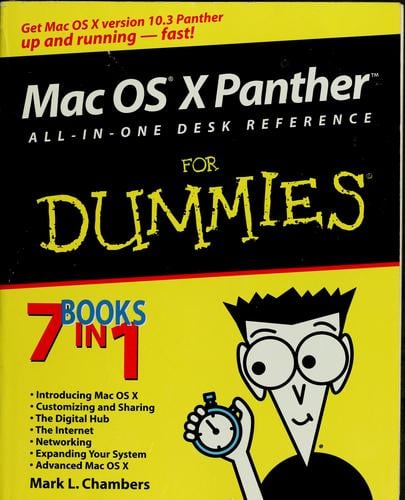 Mac OS X Panther all-in-one desk reference for dummies