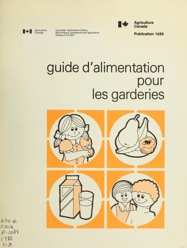 Guide d'alimentation pour les garderies