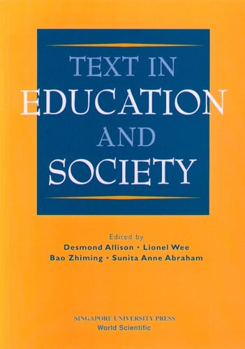 Text in Education and Society