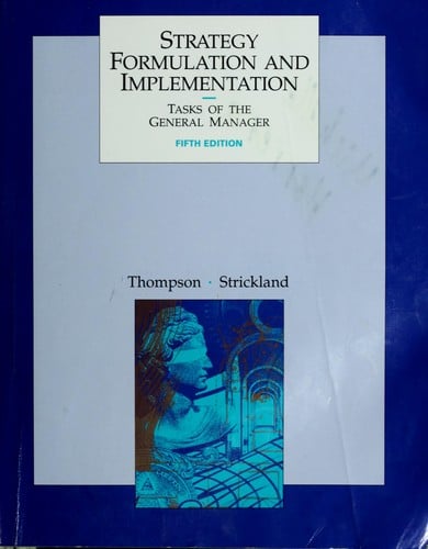 Strategy formulation and implementation