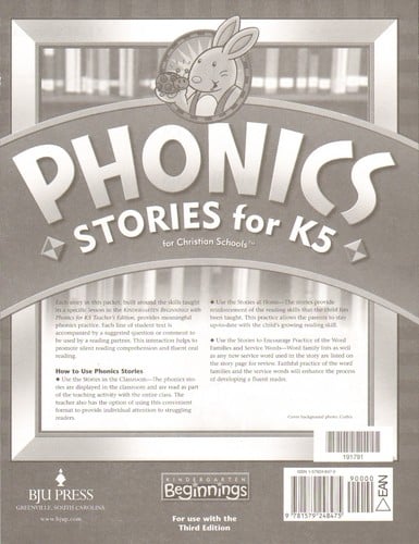 Phonics Stories for K5 for Christian Schools