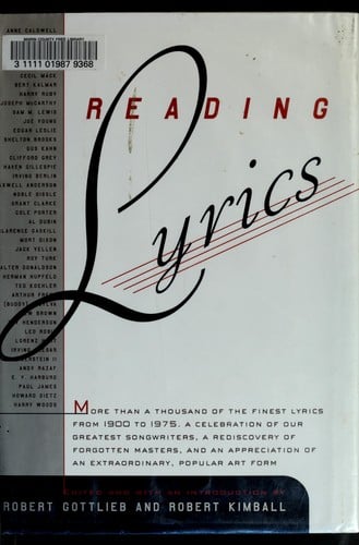 Reading lyrics