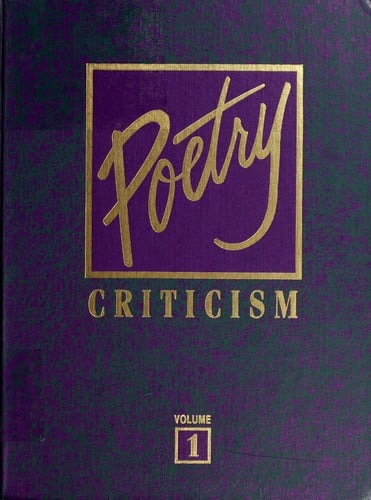 Poetry criticism