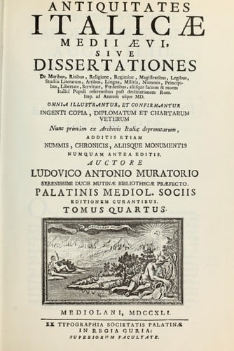 Antiquitates italicae medii aevi - volume 4