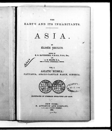 The earth and its inhabitants, Asia