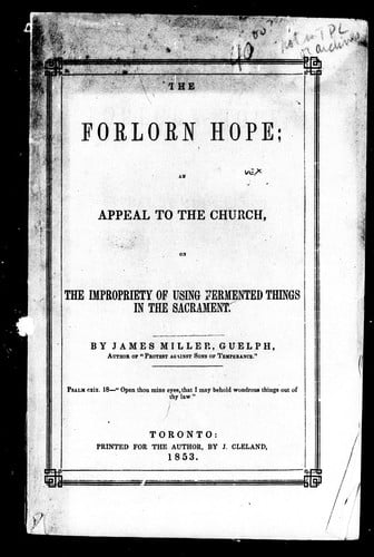 The forlorn hope